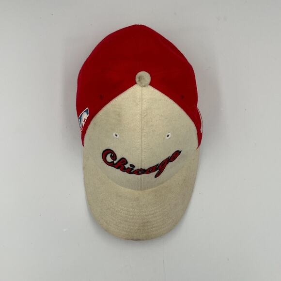 Vintage Nike Chicago Bulls Embroidered Hat Cap Medium - Picture 6 of 11